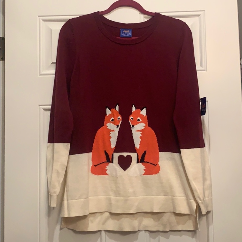 Adorable Fox Sweater